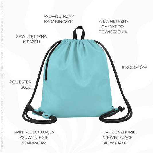 GYMSACK CUSHY Sports Bag, mint