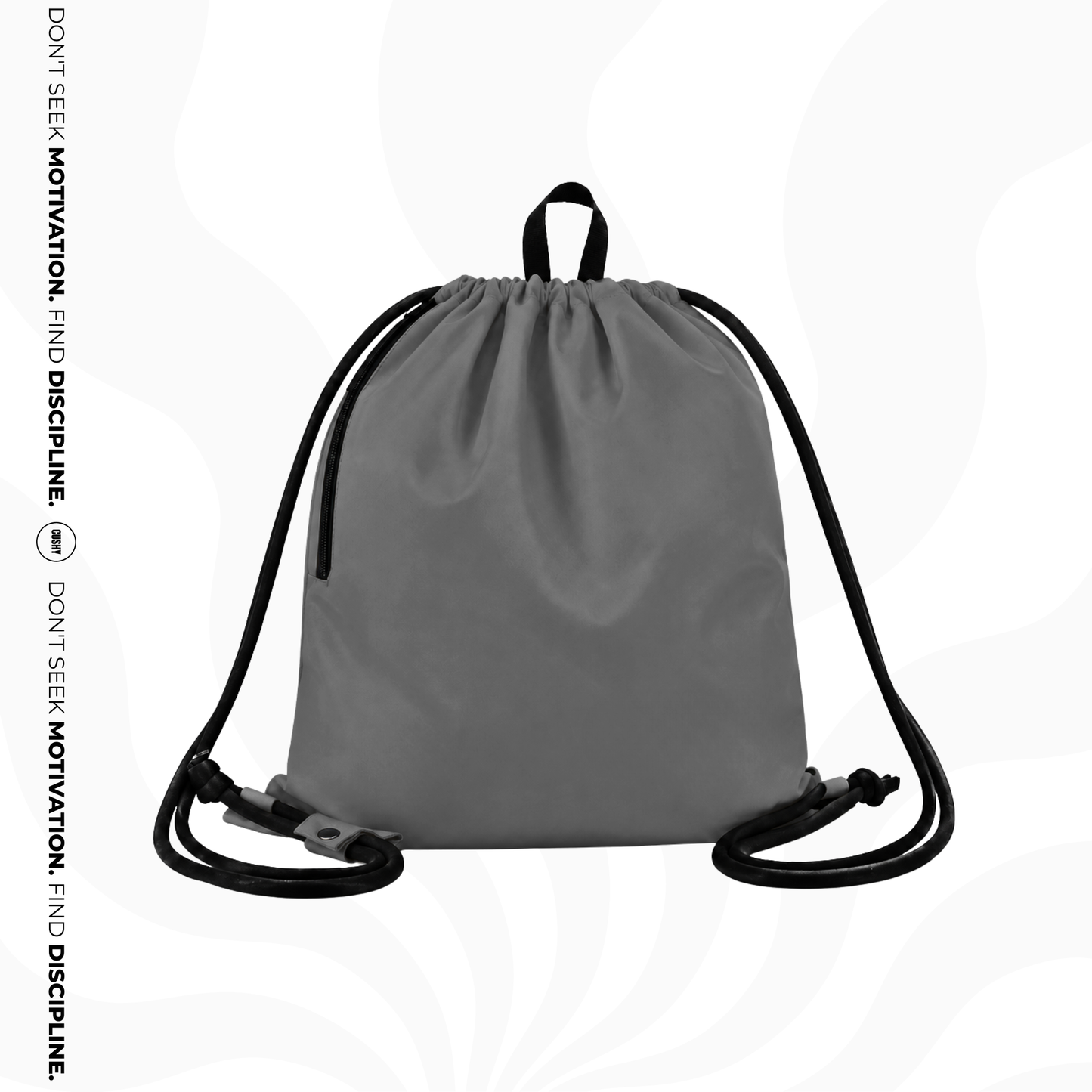 GYMSACK CUSHY Sports Bag, steel
