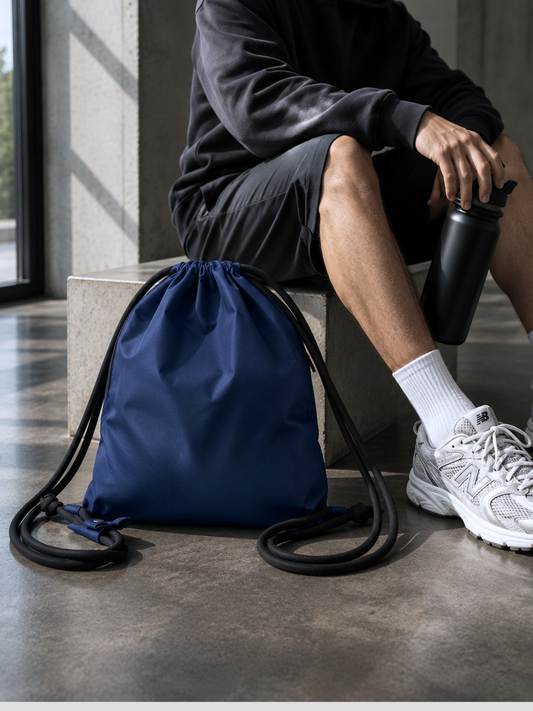 GYMSACK CUSHY Sports Bag, navy blue