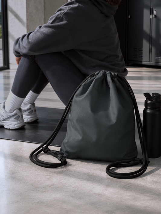 GYMSACK CUSHY Sports Bag, steel