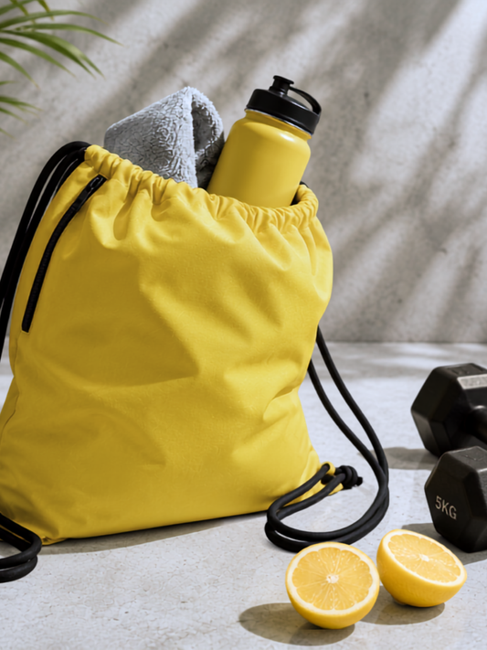 GYMSACK CUSHY Sports Bag, Yellow